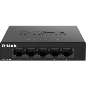 Switch D-Link DGS-105GL/E gigabit 5 ports métal à 10,99€