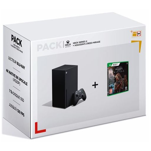 La Fnac offre une carte cadeau Xbox de 50 € dans ce pack Xbox